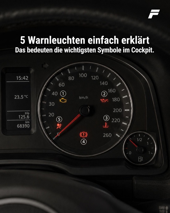 Was bedeuten eigentlich die Warnleuchten im Cockpit?